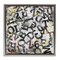 Stupell Industries Collaged Typography Letters Framed Floater Canvas Wall Art Design by Laura Gibson